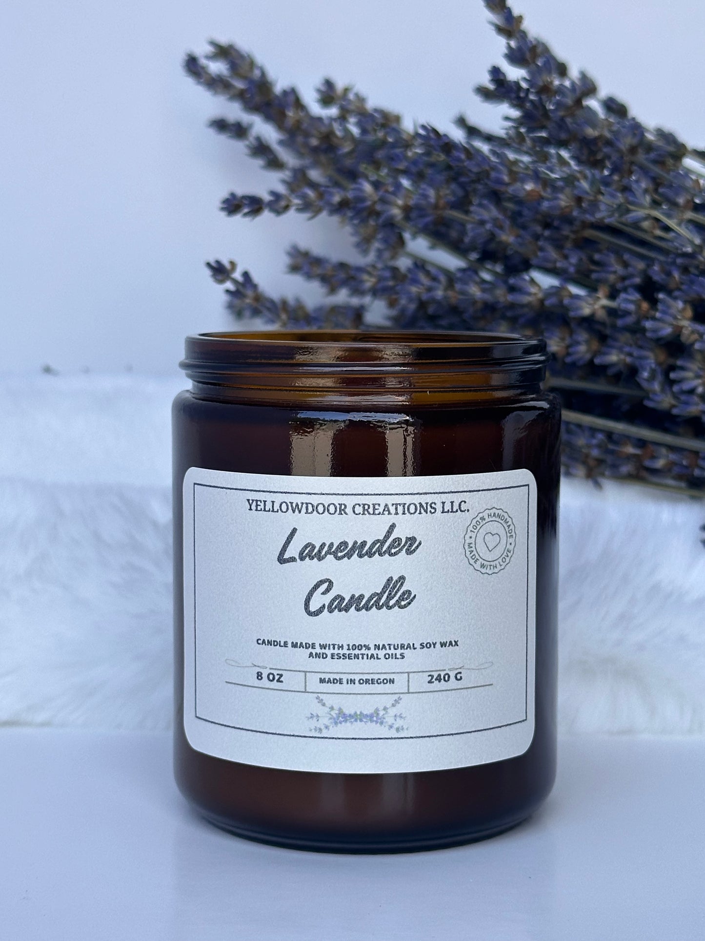 Lavender Soy Wax Candle