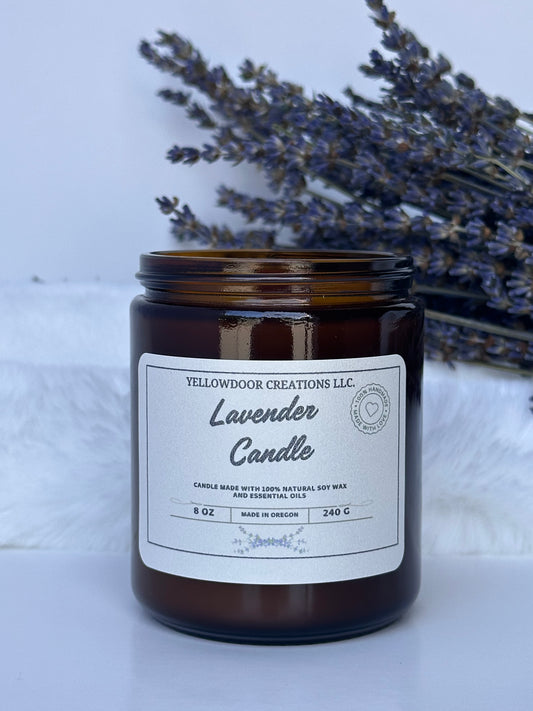 Lavender Soy Wax Candle