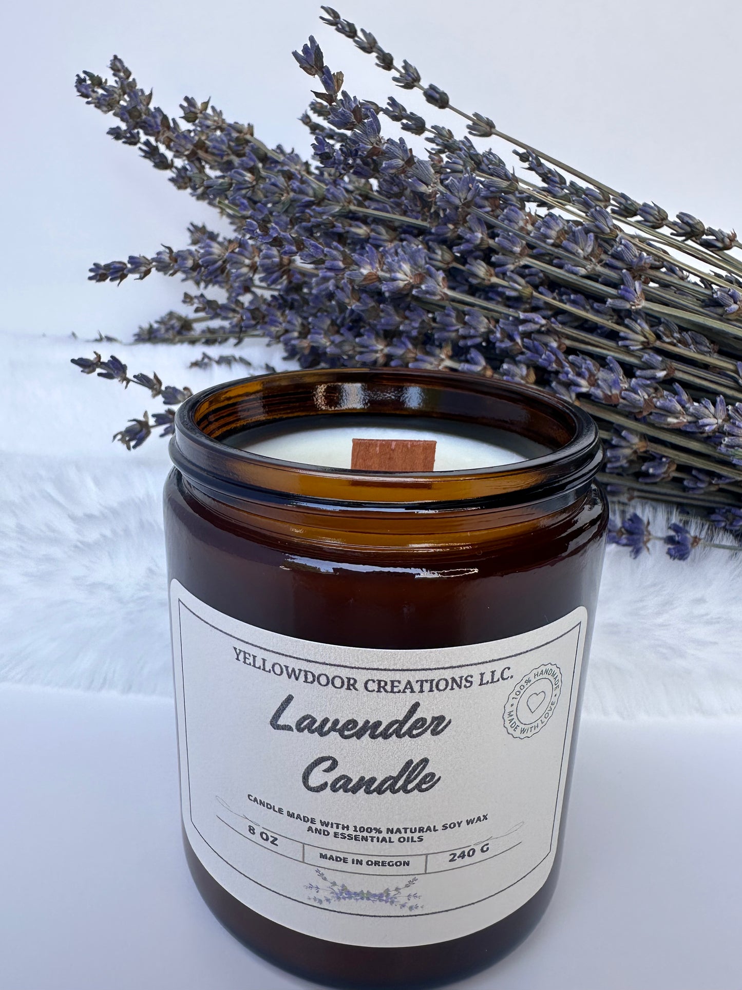 Lavender Soy Wax Candle