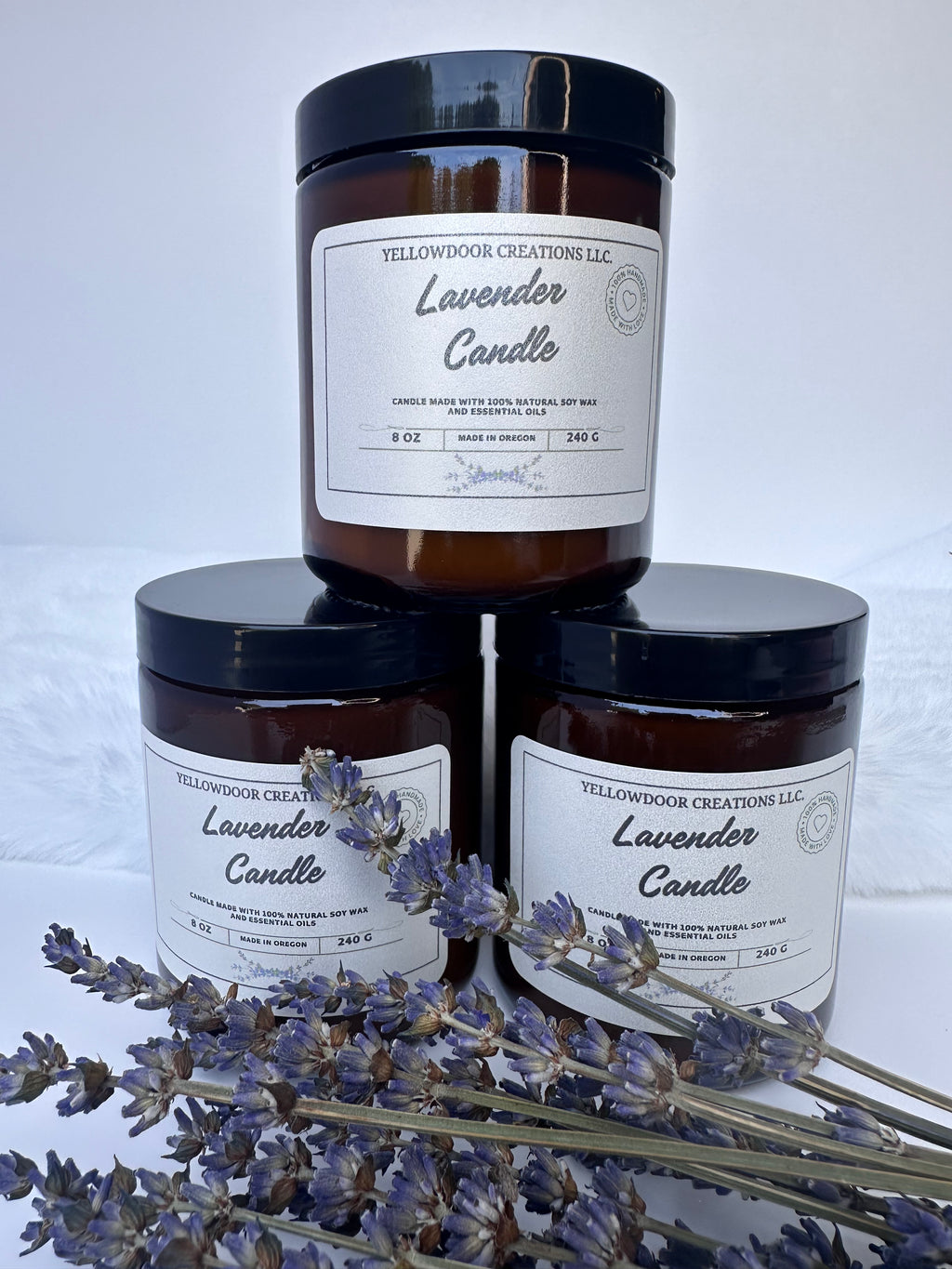 Lavender Soy Wax Candle