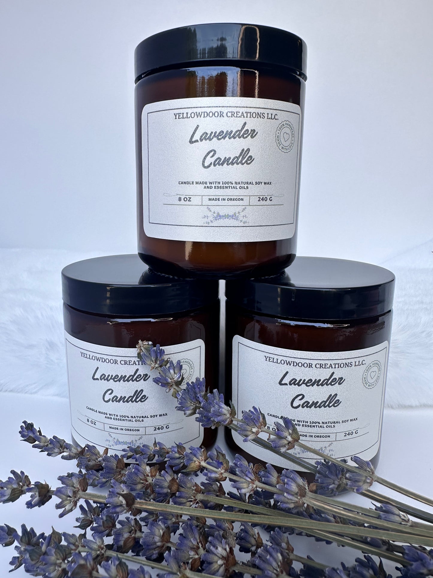 Lavender Soy Wax Candle
