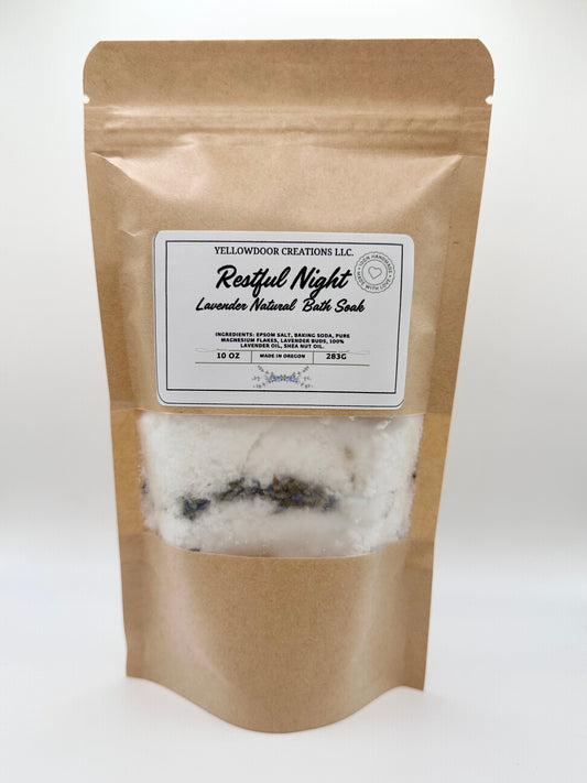 Lavender Natural Bath Soak 10oz