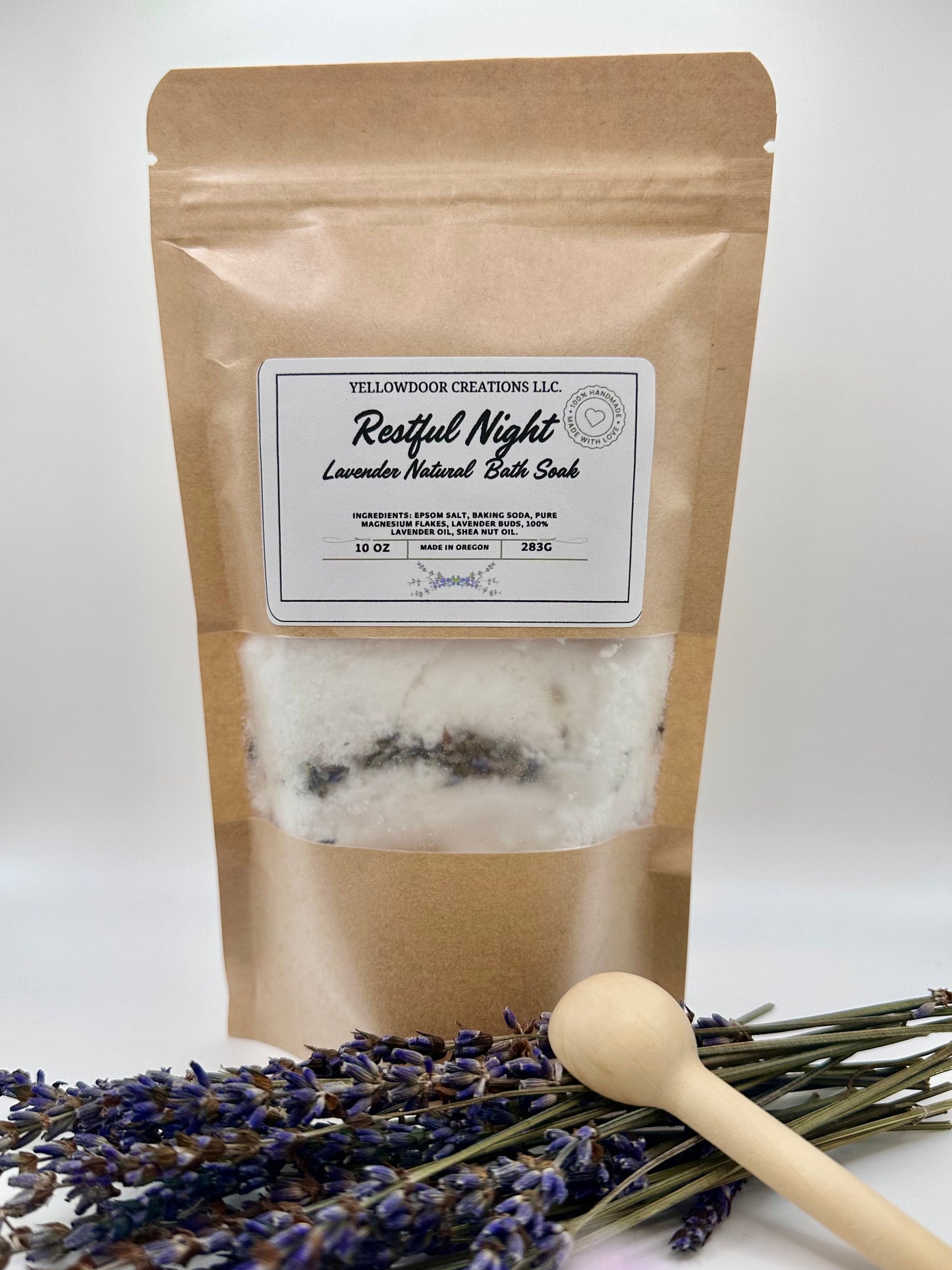 Lavender Natural Bath Soak 10oz