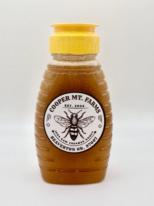 Honey 8oz Plastic Bottle