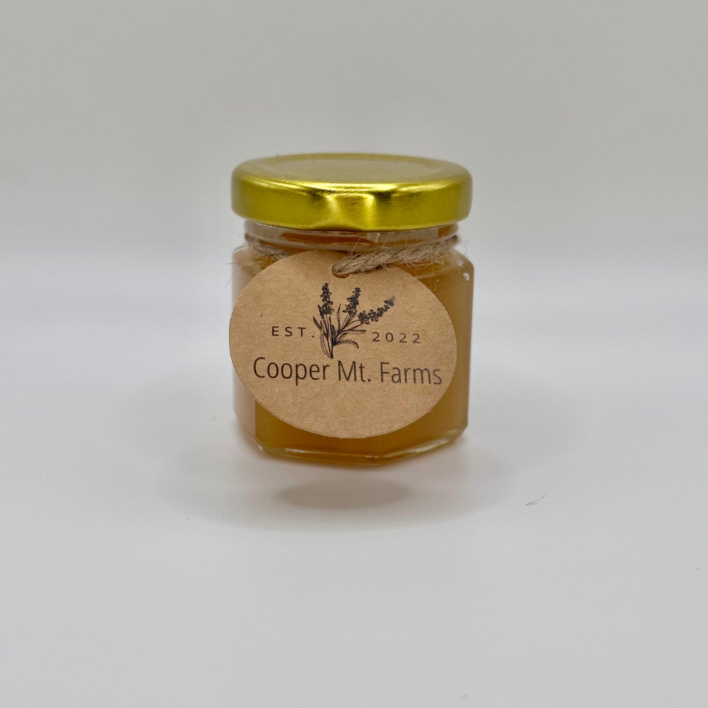 Honey 2oz Glass Bottle