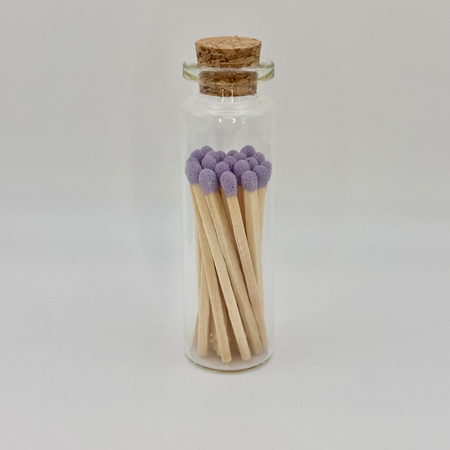 Purple and Gold Tip Decorative Matches Small 18+