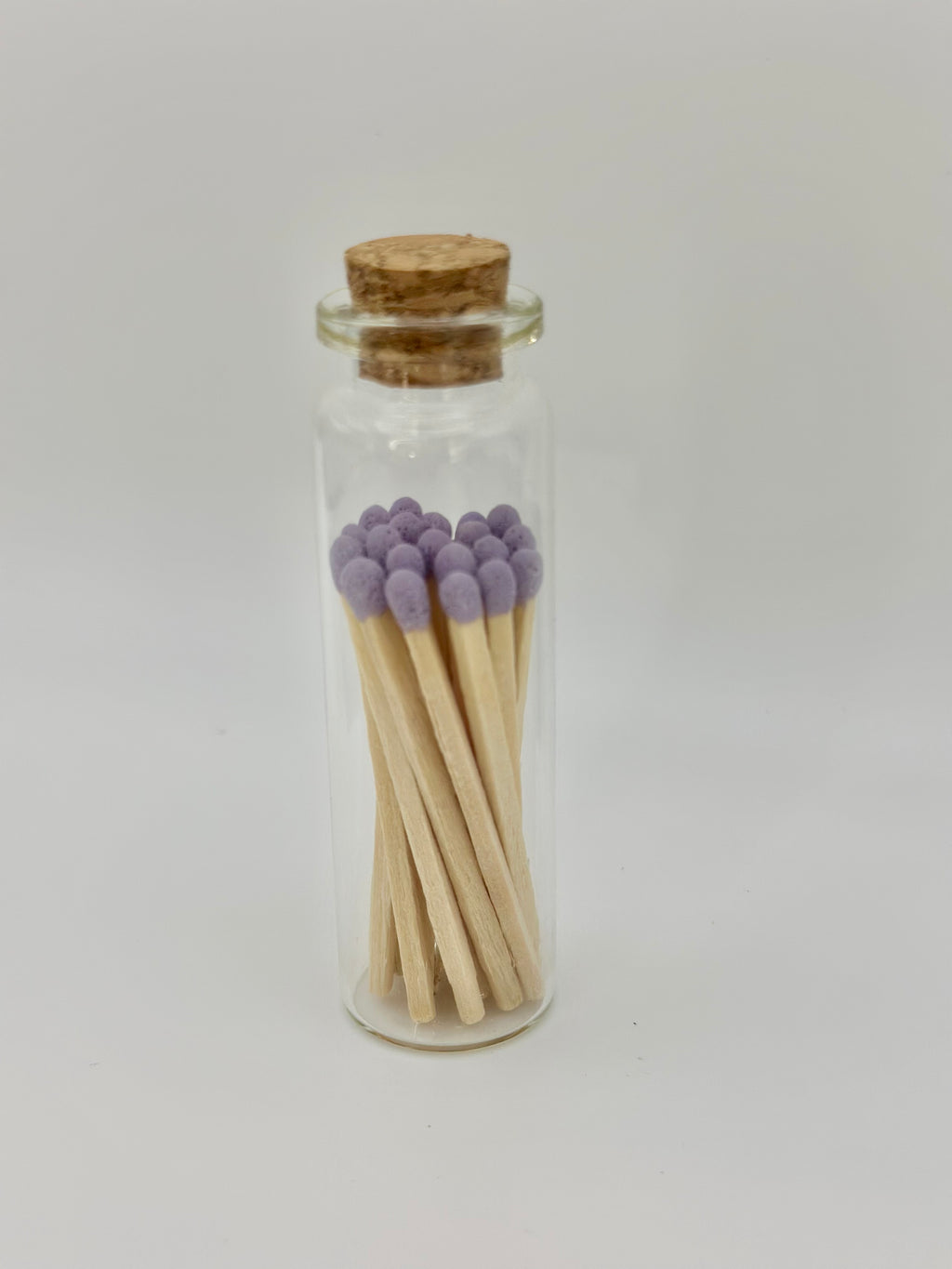 Purple and Gold Tip Decorative Matches Small 18+