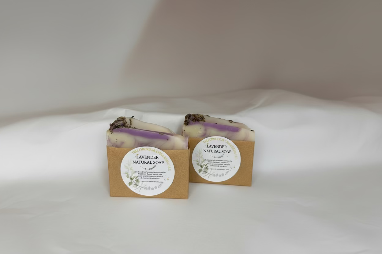 Lavender Natural Soap 4oz-4.5oz