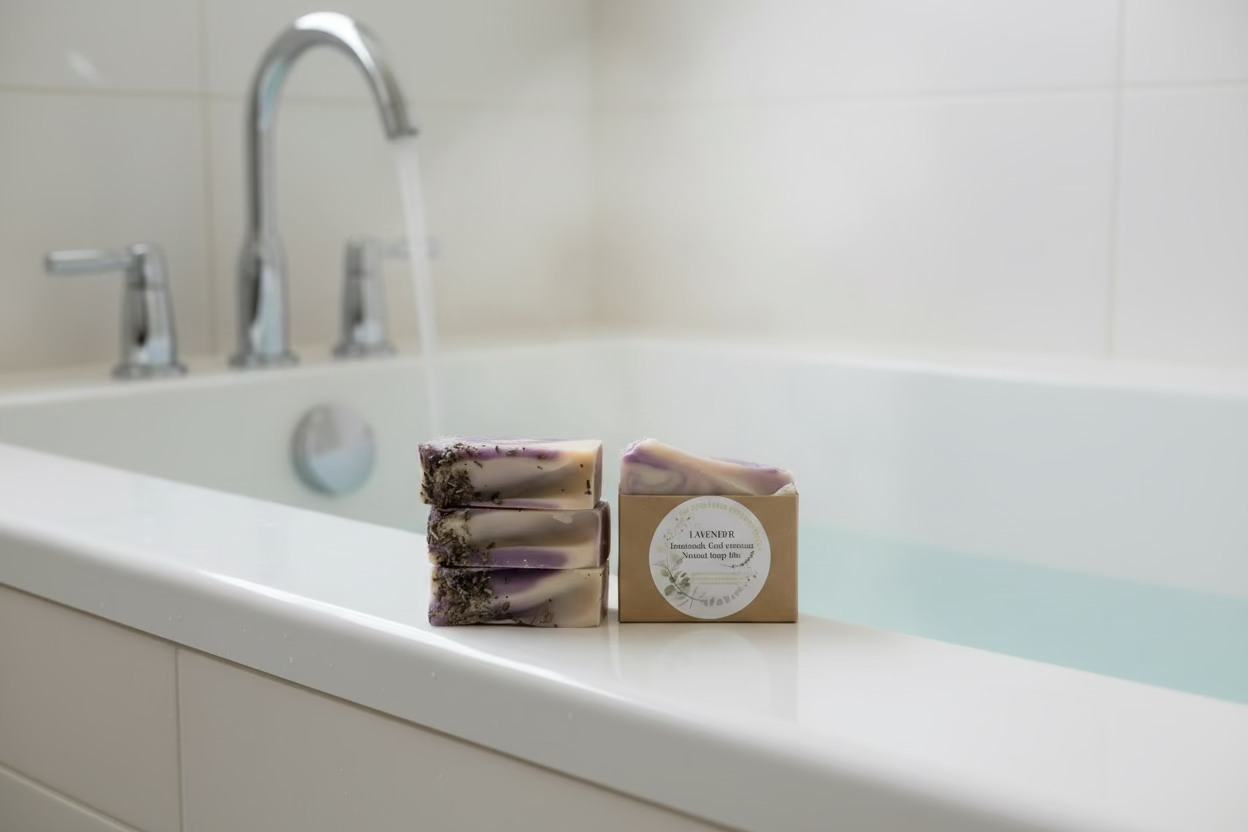 Lavender Natural Soap 4oz-4.5oz