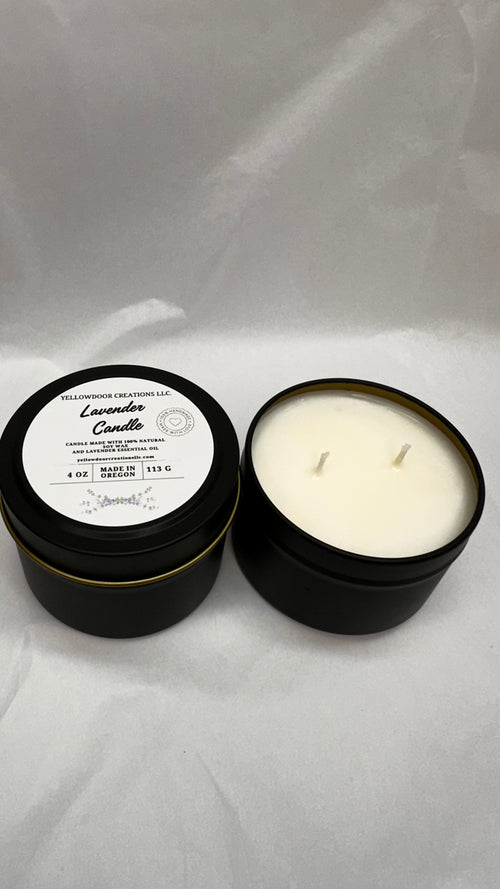 Lavender Candle Gift Box
