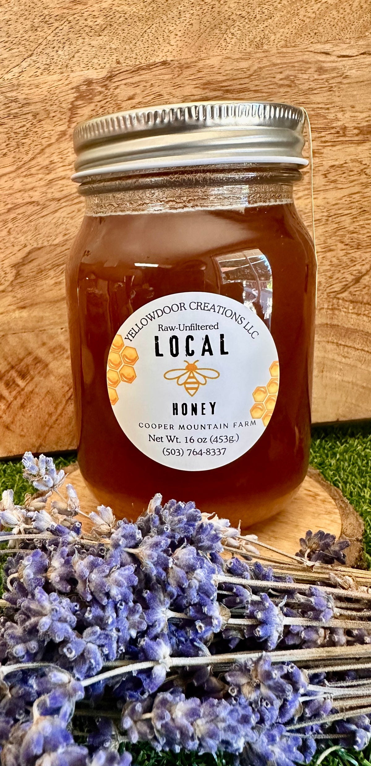 Raw-Unfiltered Local Honey