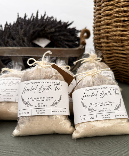 Herbal Bath Tea- Botanical Milk Bath Soak