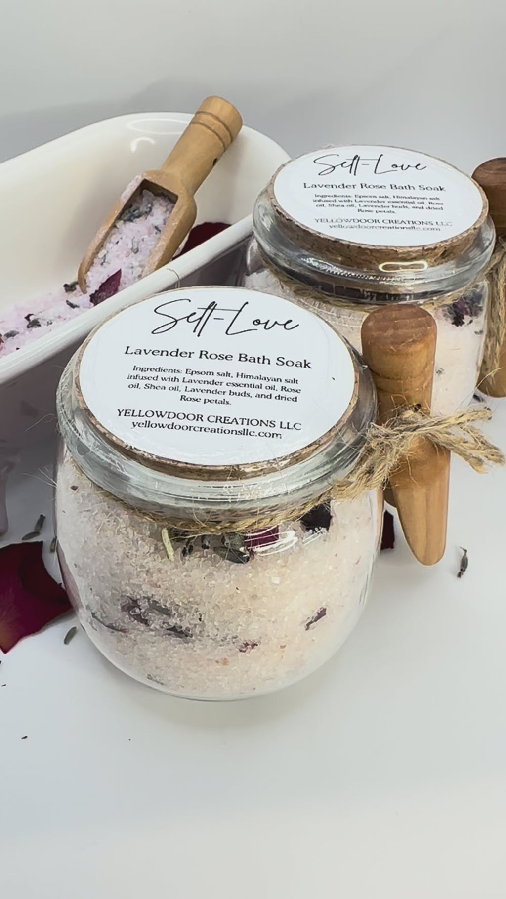 Self-Love Lavender Rose Bath Soak