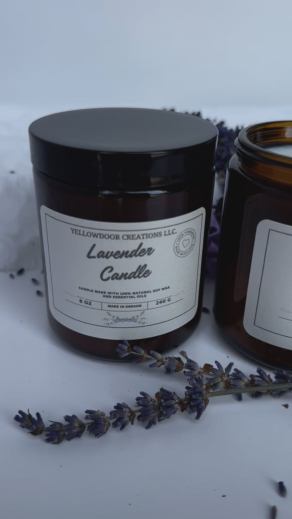 Lavender Soy Wax Candle